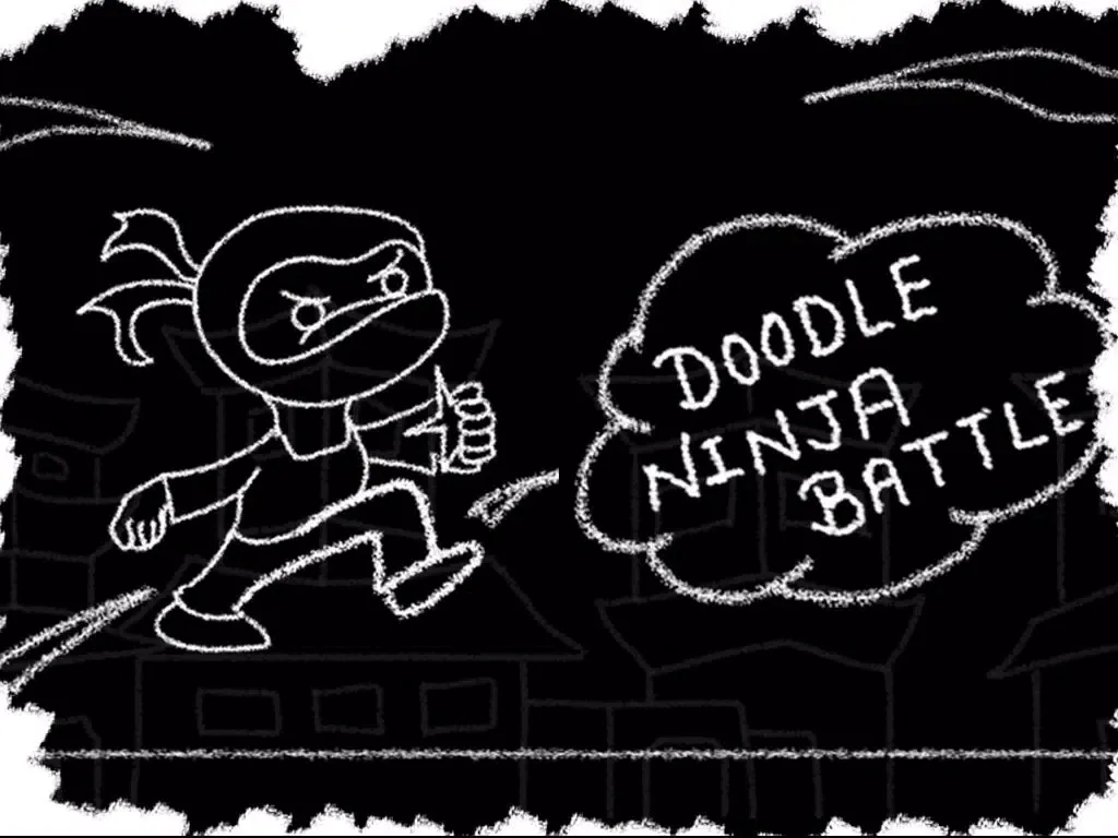Tangkapan skrin Doodle Ninja Battle - Fight For Glory (Free Game) iPad 