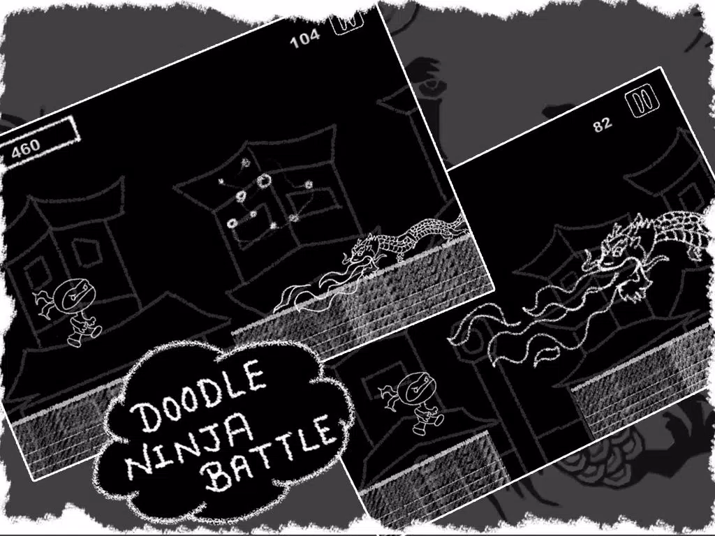 Doodle Ninja Battle - Fight For Glory (Free Game) iPad 应用截图