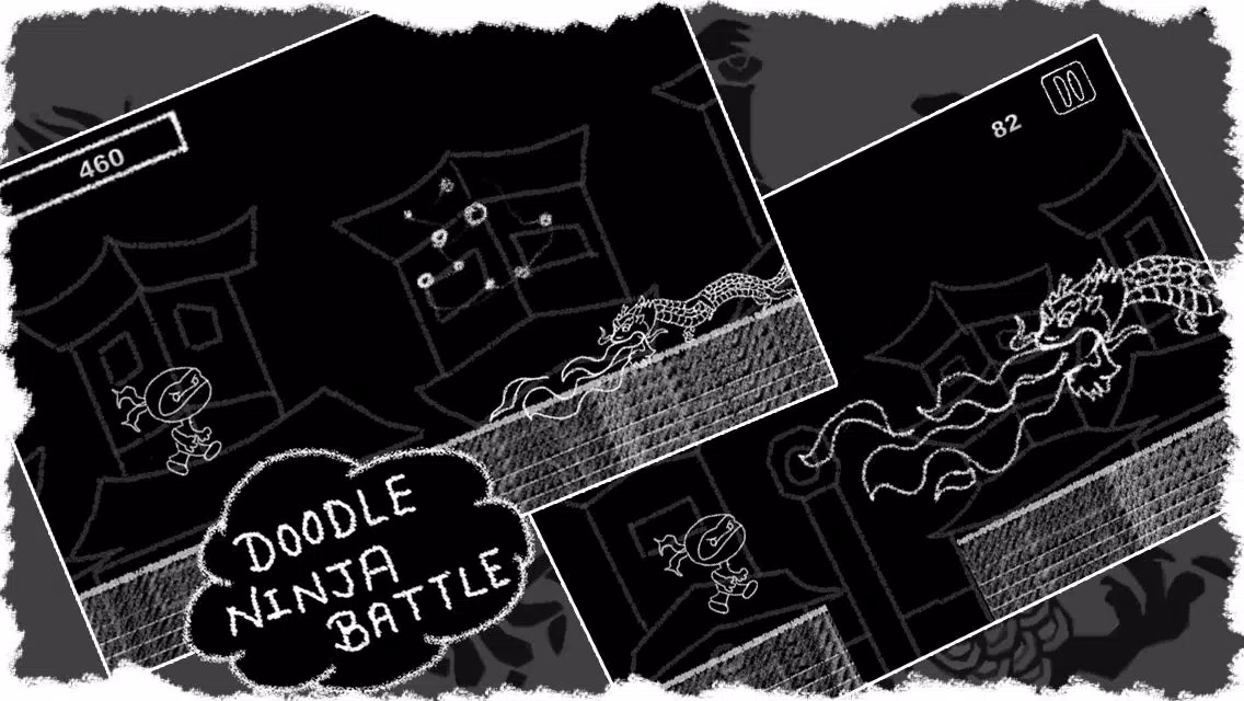 Doodle Ninja Battle - Fight For Glory (Free Game)应用截图