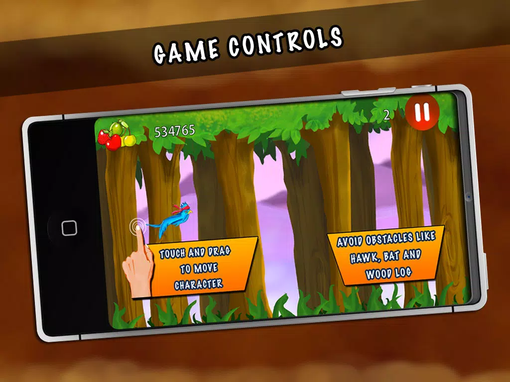 Hungry Flock: Tiny Ninja Birds Flaps Wings To Eat Little Juicy Fruit (Free Game) iPad Screenshots