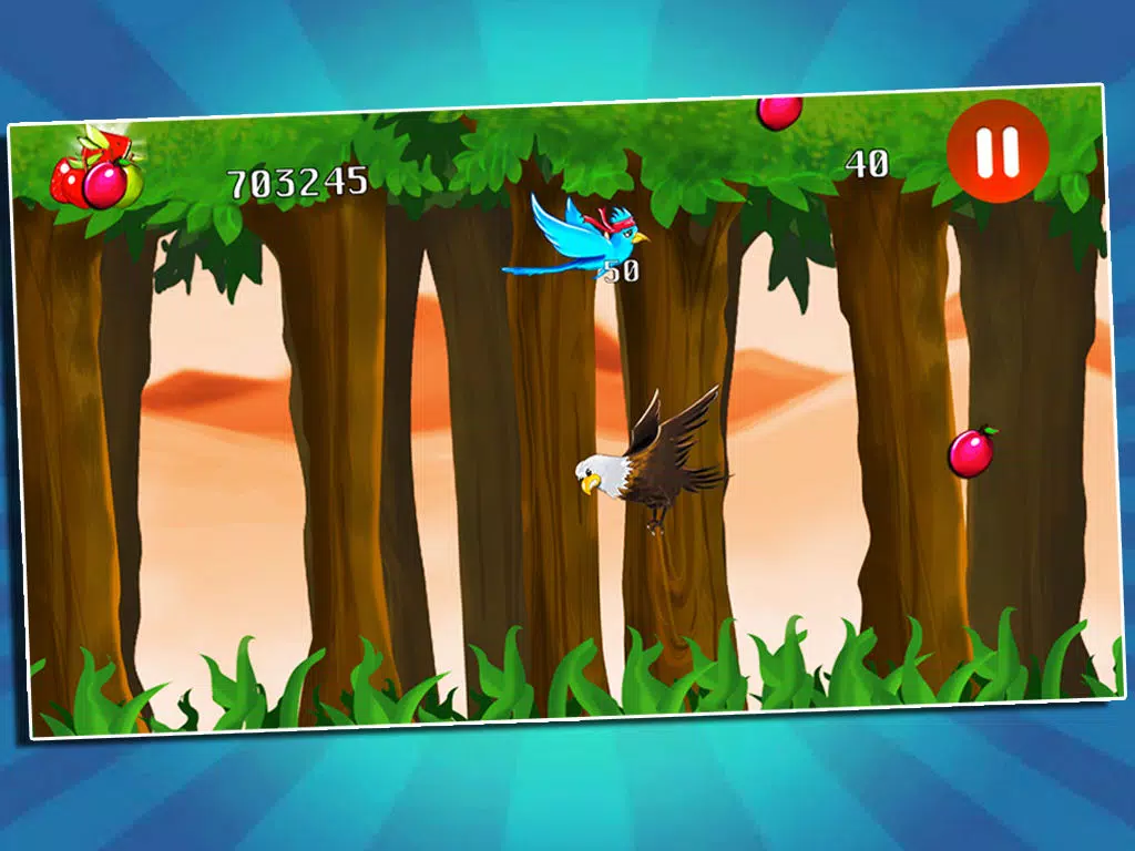 Hungry Flock: Tiny Ninja Birds Flaps Wings To Eat Little Juicy Fruit (Free Game) iPad Screenshots
