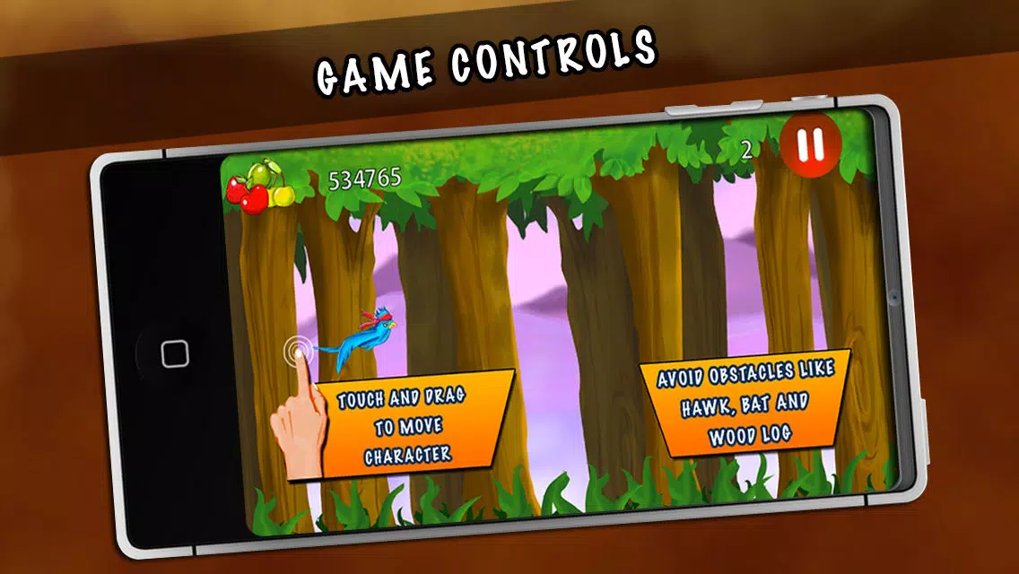 Hungry Flock: Tiny Ninja Birds Flaps Wings To Eat Little Juicy Fruit (Free Game) Screenshots