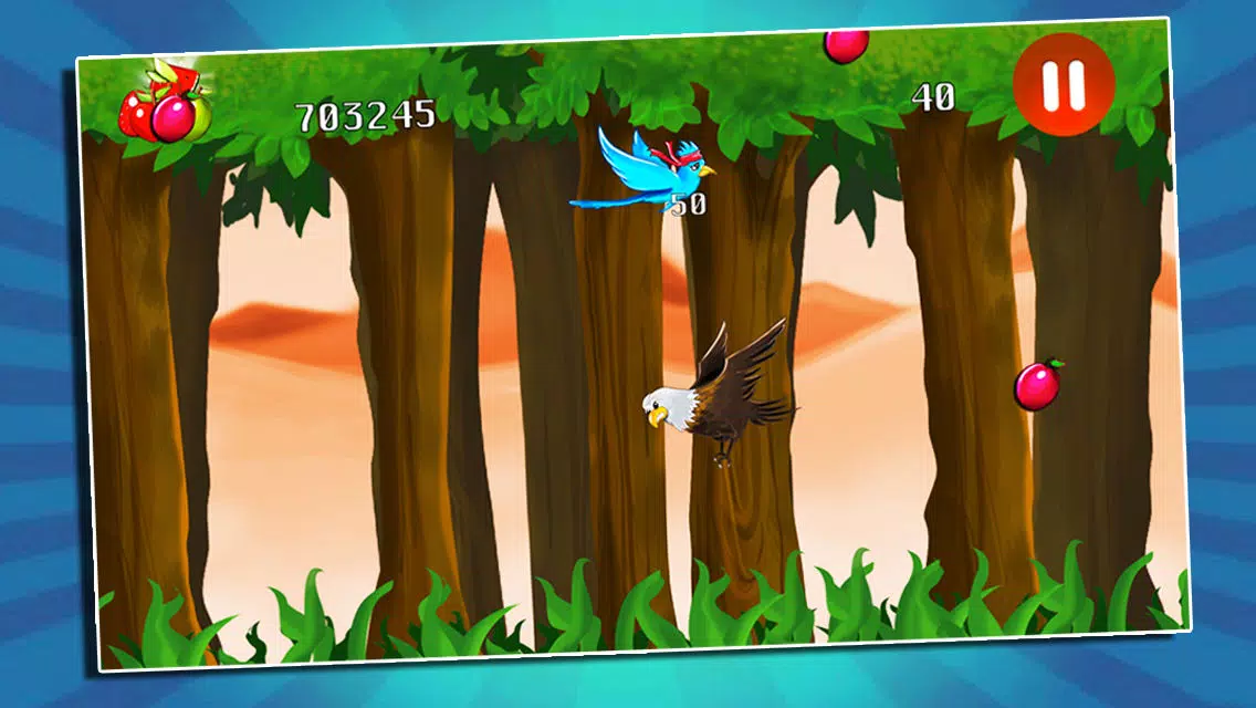 Hungry Flock: Tiny Ninja Birds Flaps Wings To Eat Little Juicy Fruit (Free Game) Screenshots