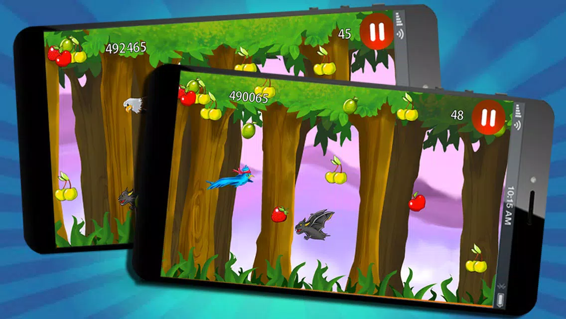 Hungry Flock: Tiny Ninja Birds Flaps Wings To Eat Little Juicy Fruit (Free Game) Screenshots