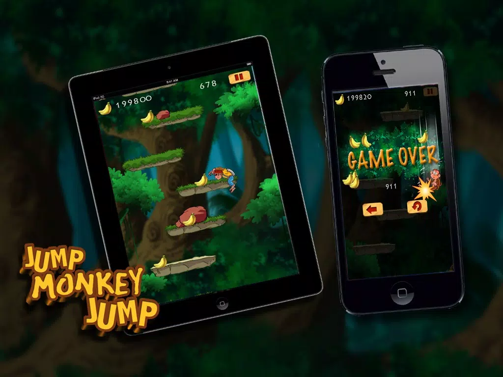 Jump Monkey Jump iPad Screenshots