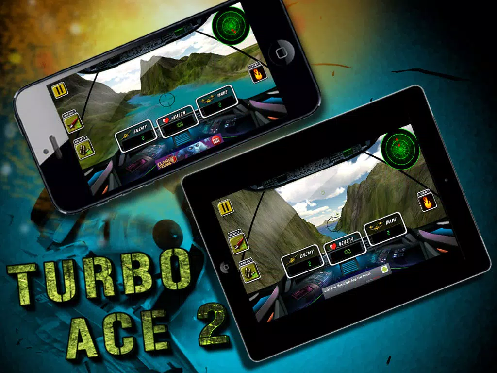Скриншоты Turbo Ace 2 - Jet Fighters Clash With Enemy Of Skies iPad 
