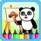 Panda Cars Coloring App