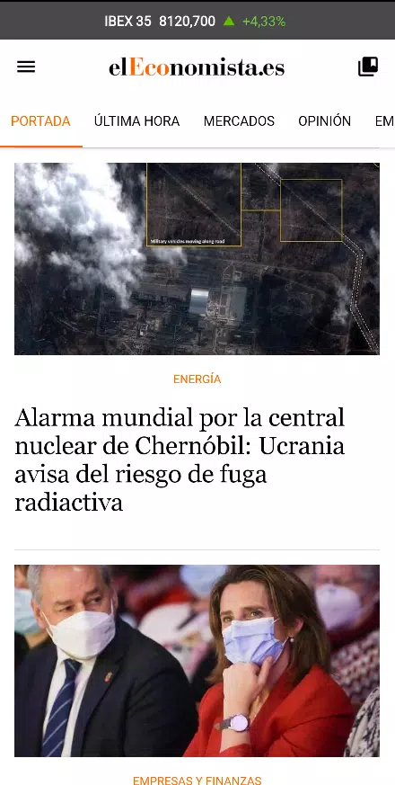Tangkapan skrin elEconomista.es
