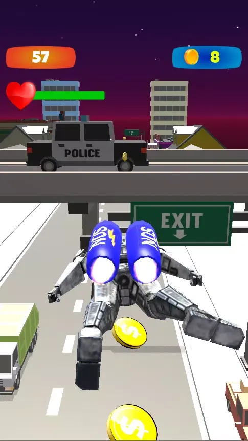 Robot Game Endless Runner Screenshots