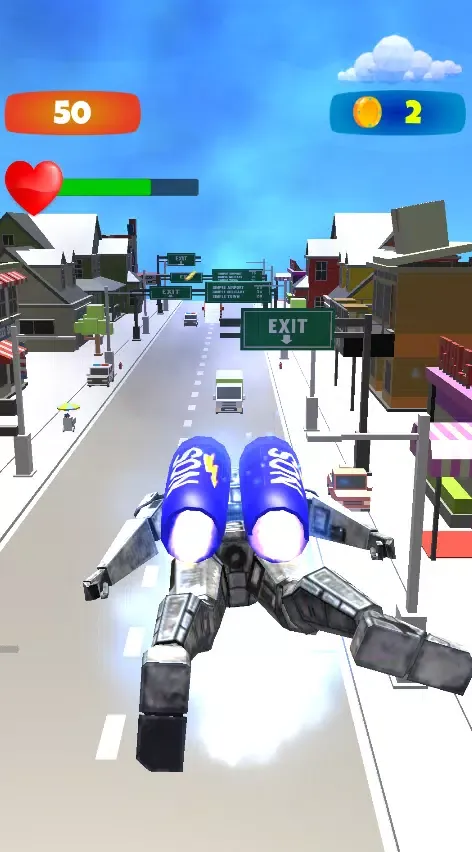 Robot Game Endless Runner Screenshots