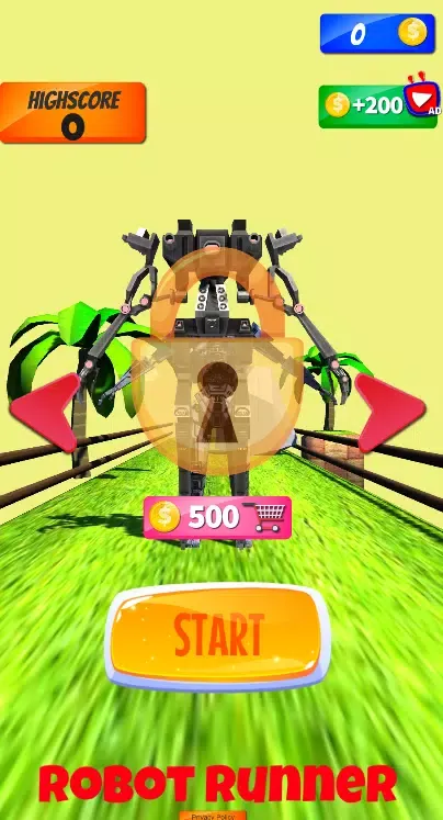 Robot Game Endless Runner Screenshots