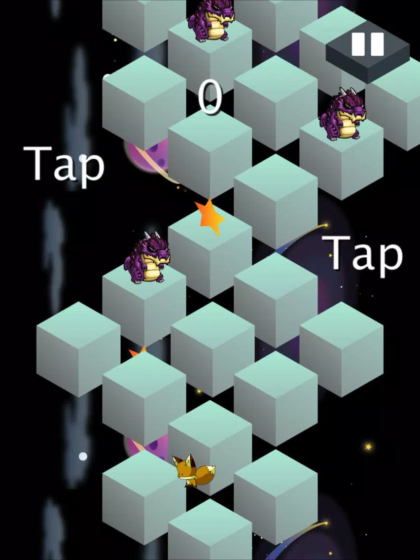 Jump in Space - animal run and jump game iPad স্ক্রিনশট