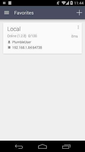 Plumble - Mumble VOIP Screenshots