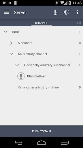 Plumble - Mumble VOIP Screenshots