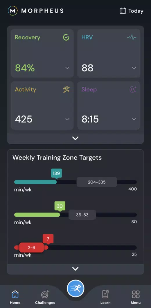 Morpheus Training Screenshots