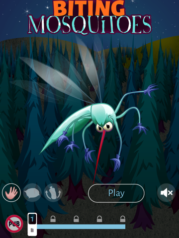 Biting Mosquitoes 1.1 iPad 應用截圖