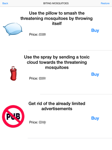 Biting Mosquitoes 1.1 iPad 應用截圖