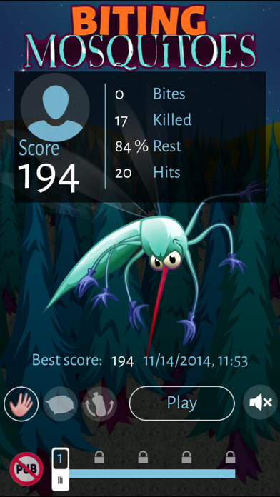 Biting Mosquitoes 1.1應用截圖