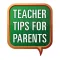 Teacher Tips For Parents
