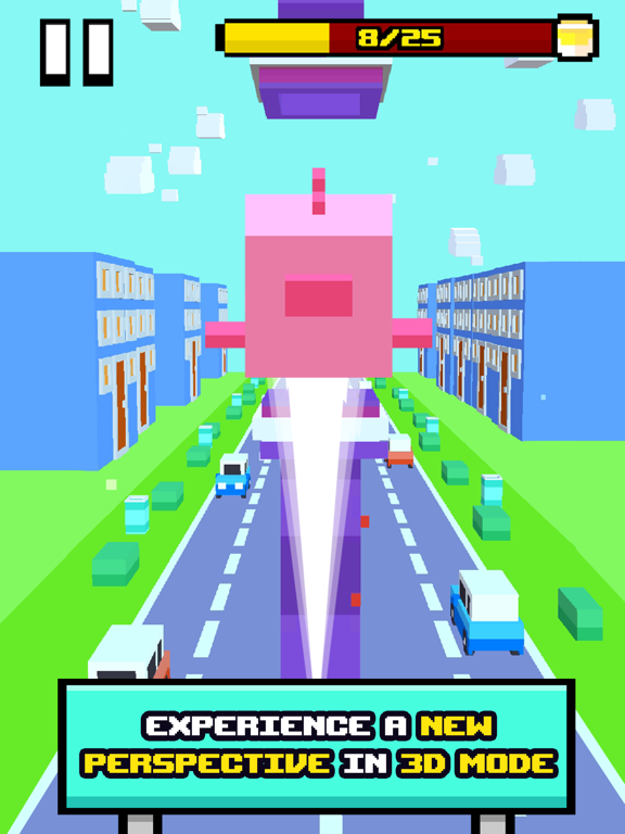 ภาพหน้าจอของ Flippy Bird Extreme! iPad 