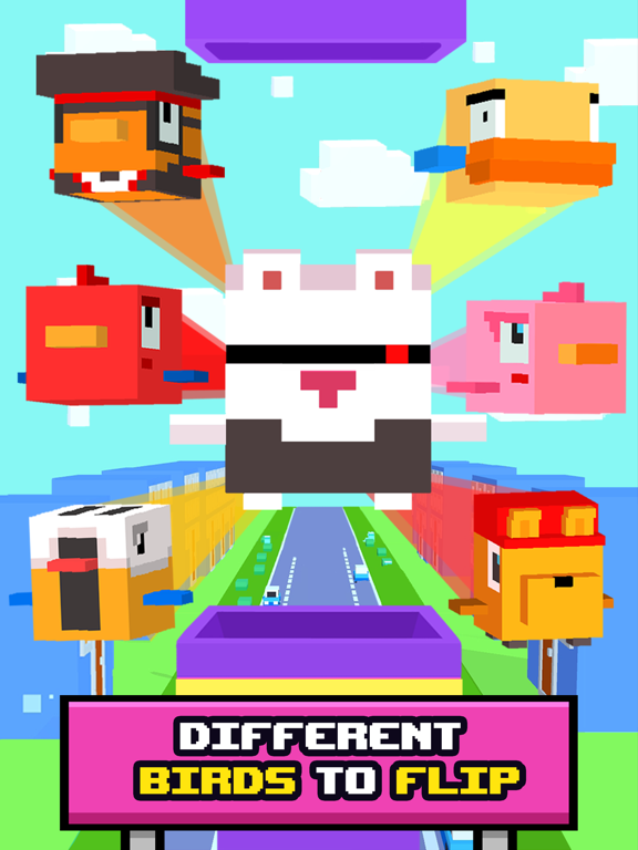 ภาพหน้าจอของ Flippy Bird Extreme! iPad 