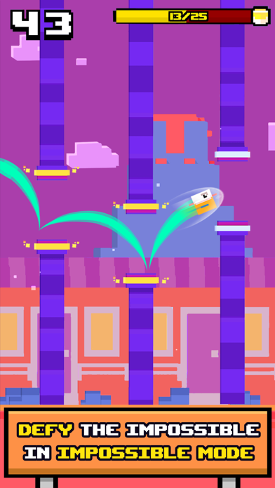 ภาพหน้าจอของ Flippy Bird Extreme!