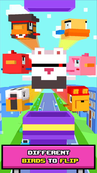 ภาพหน้าจอของ Flippy Bird Extreme!