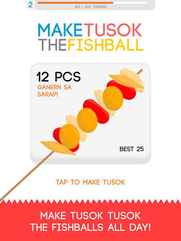 تصاویر Make Tusok the Fishball iPad 