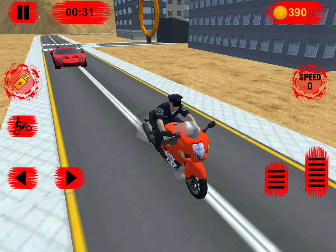 Capturas de tela do MotorBike Stunt Simulator iPad 