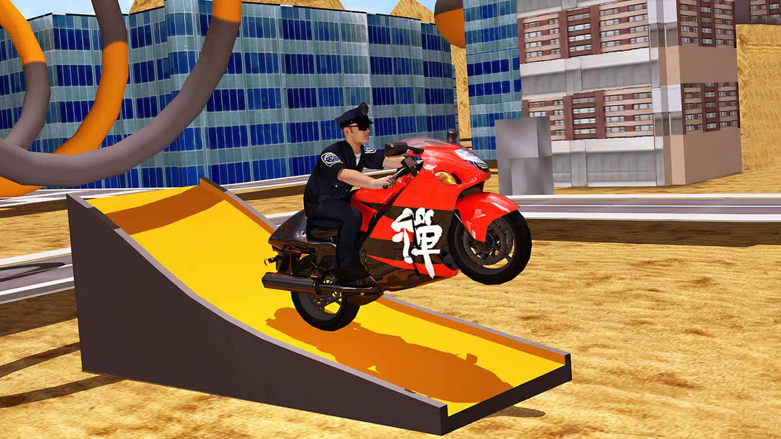 Capturas de tela do MotorBike Stunt Simulator