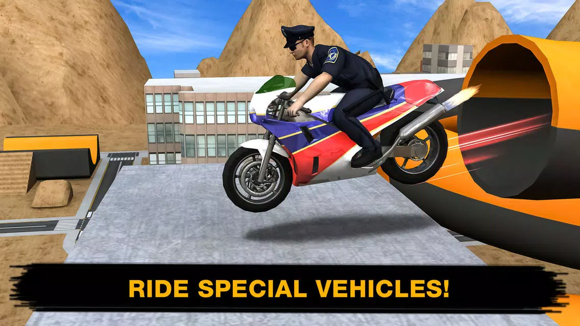 Capturas de tela do MotorBike Stunt Simulator