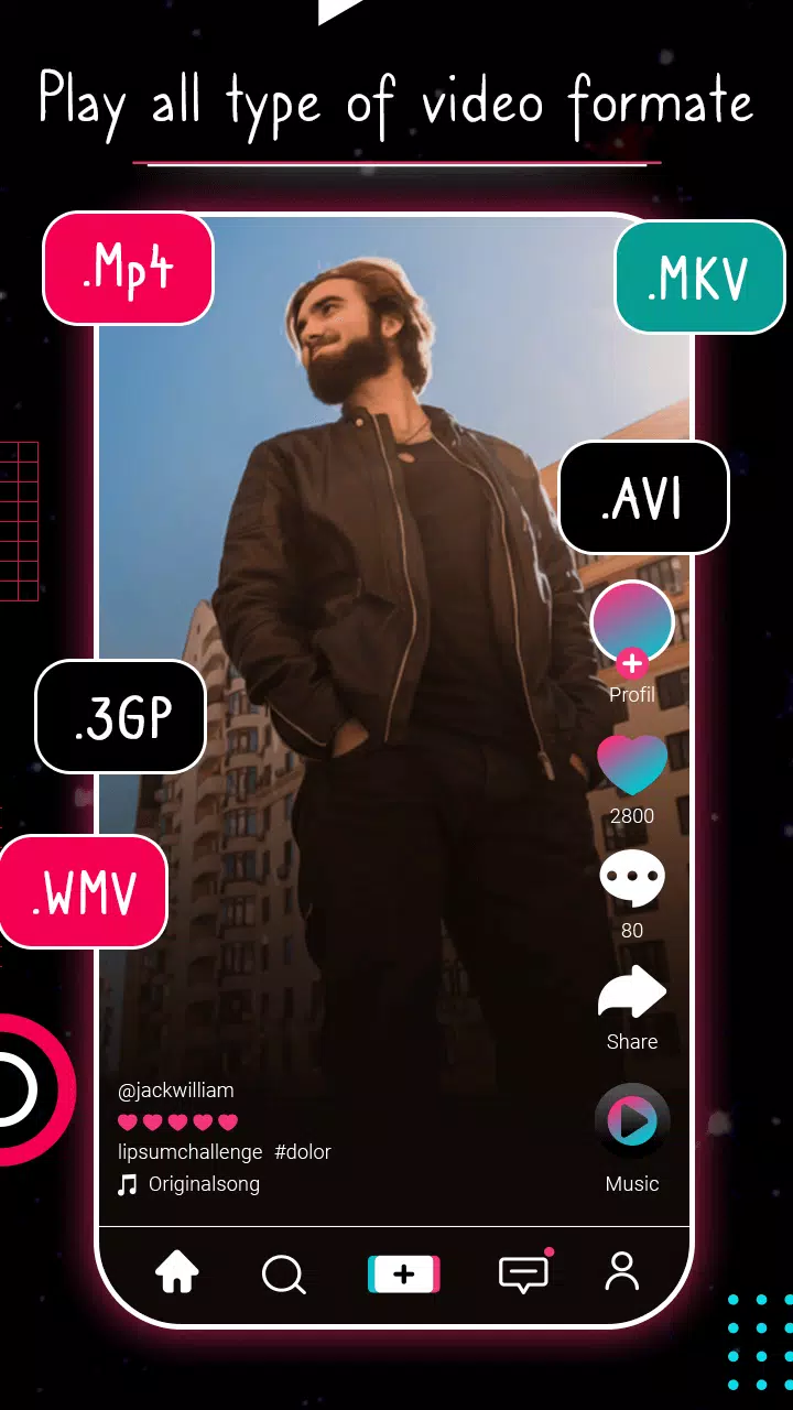 Tik Tik Video Player - All Format Tik Tik Player Screenshots