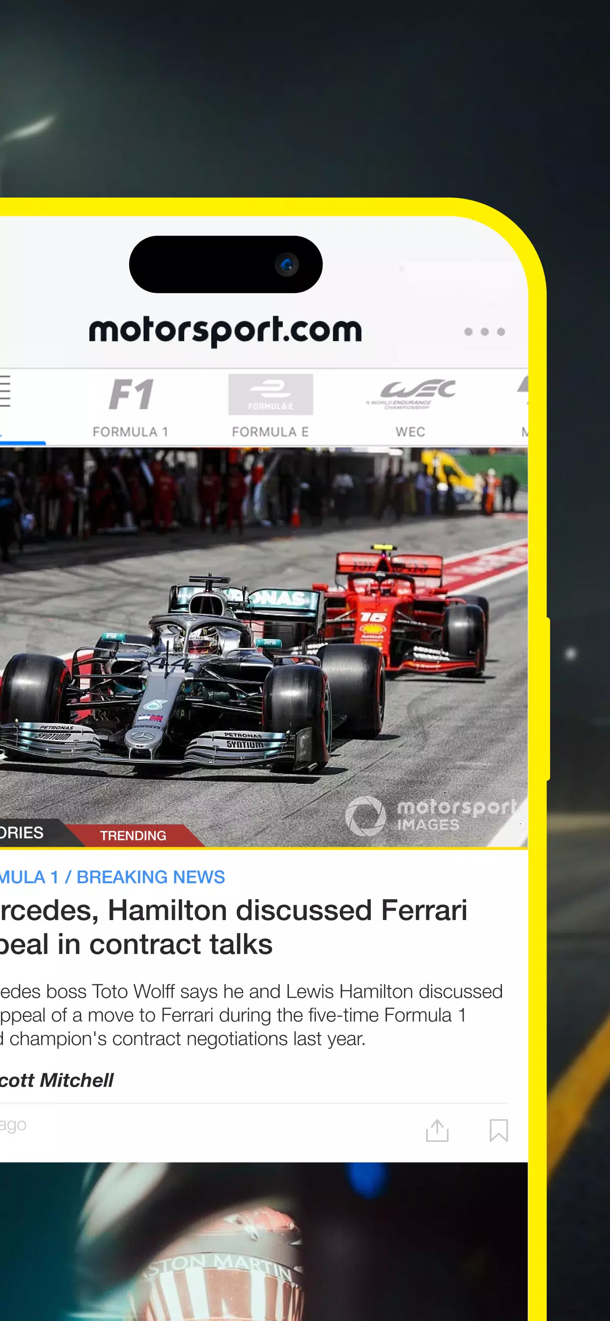 Motorsport.com 스크린샷