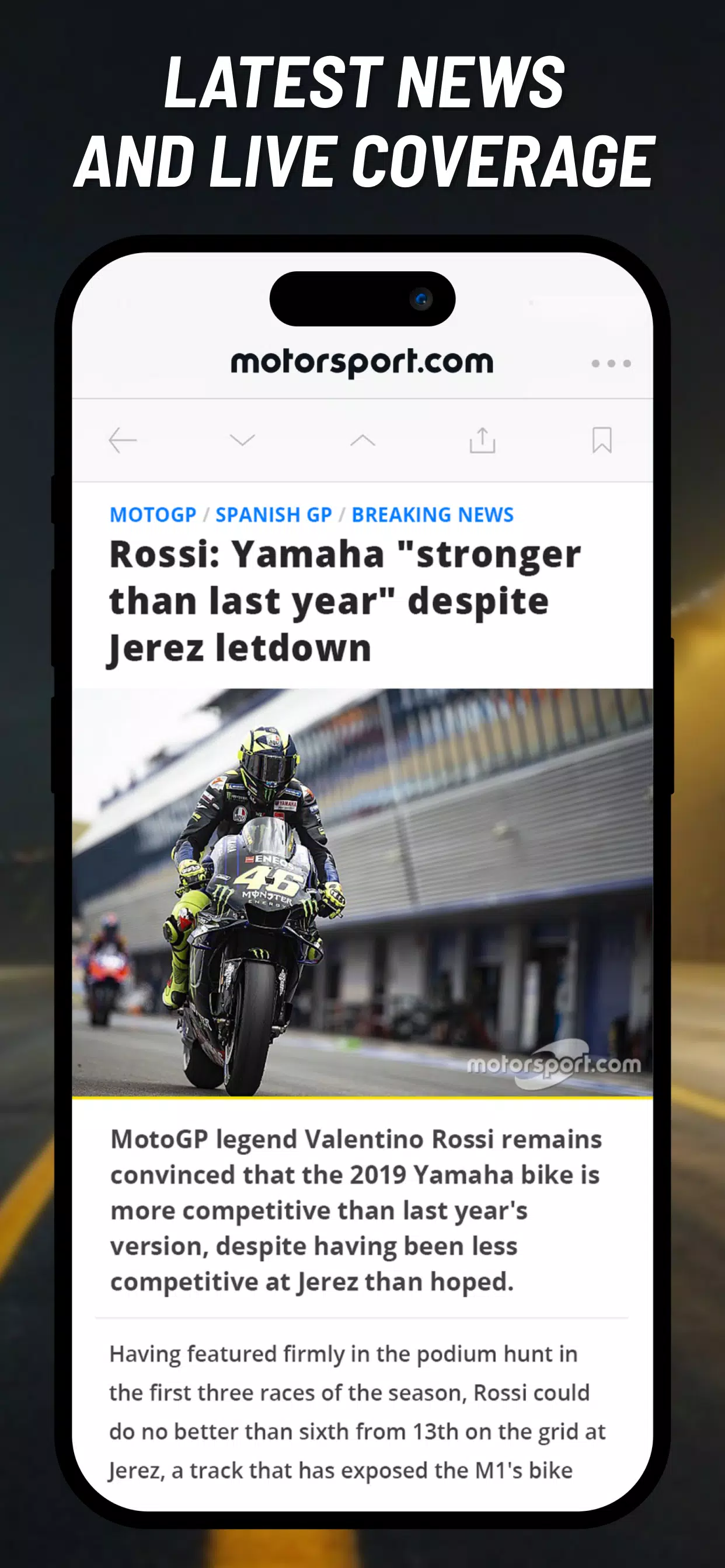 Motorsport.com 스크린샷
