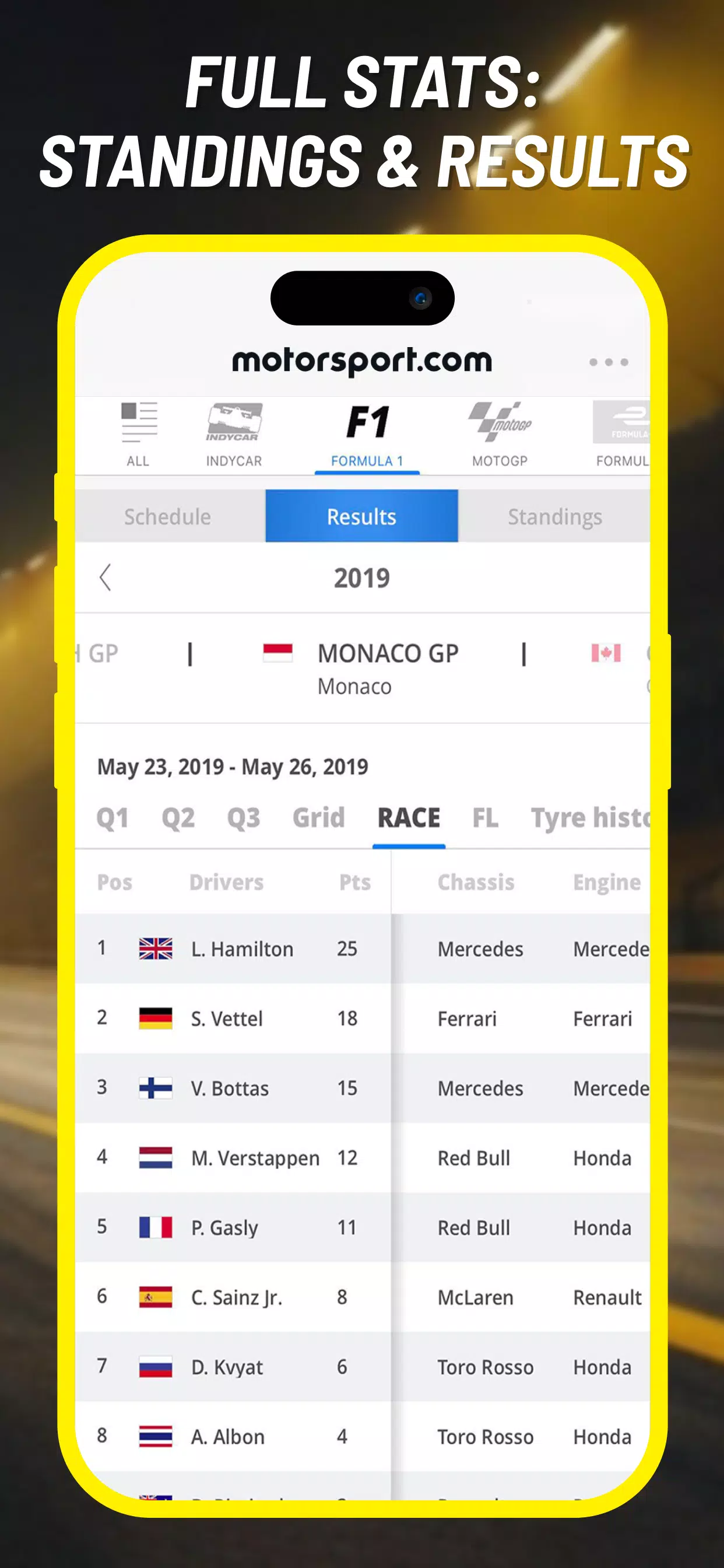 Motorsport.com 스크린샷