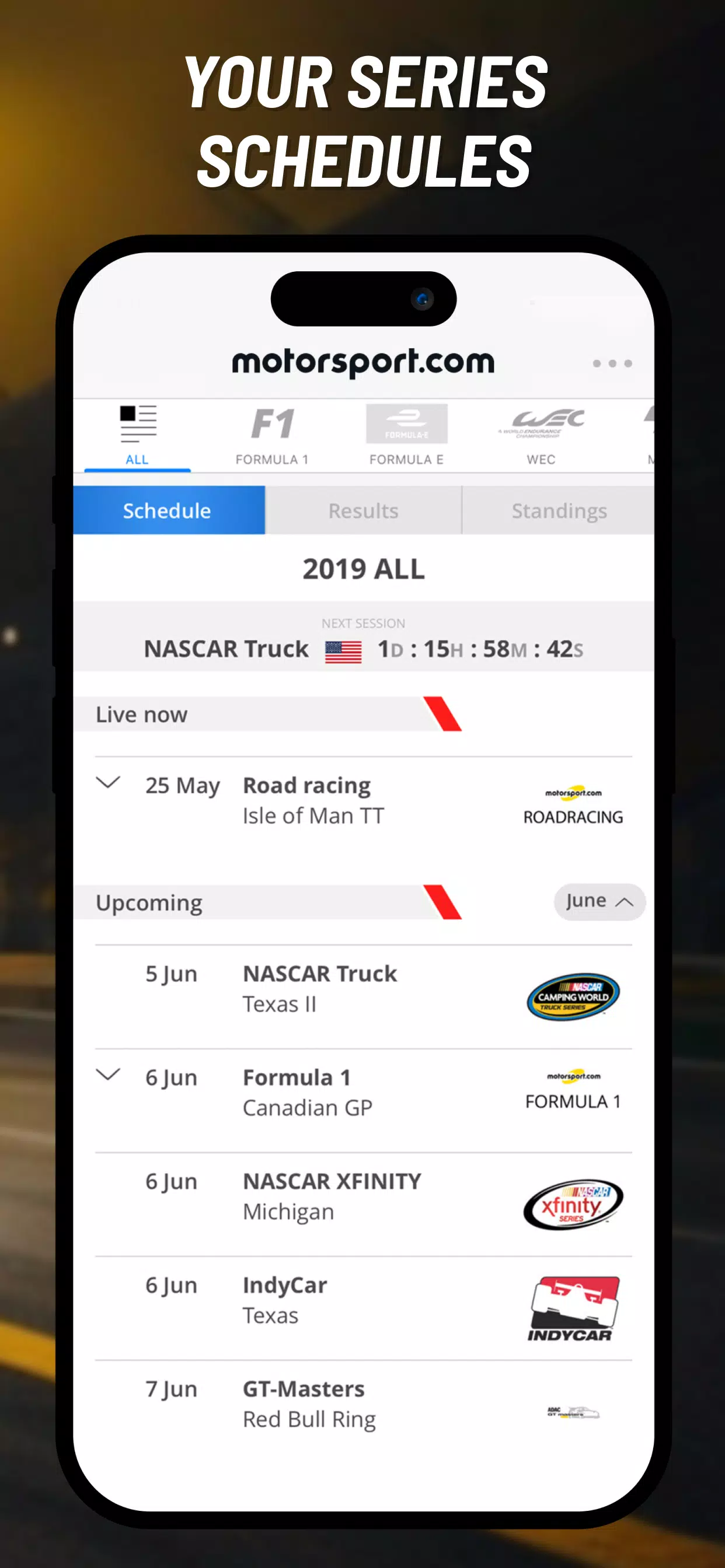 Motorsport.com 스크린샷