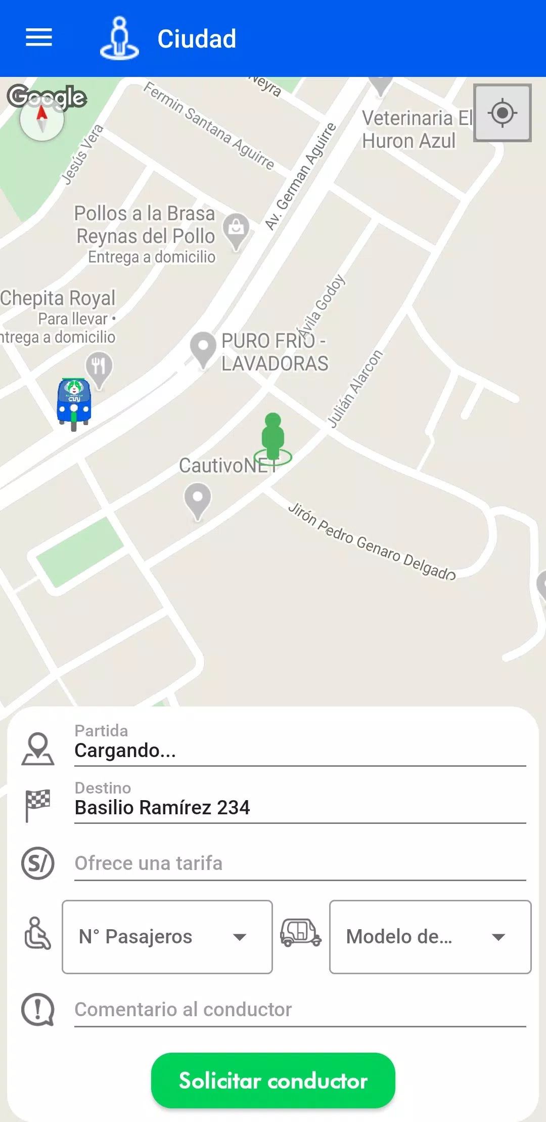 Moto Cuy Pasajero应用截图