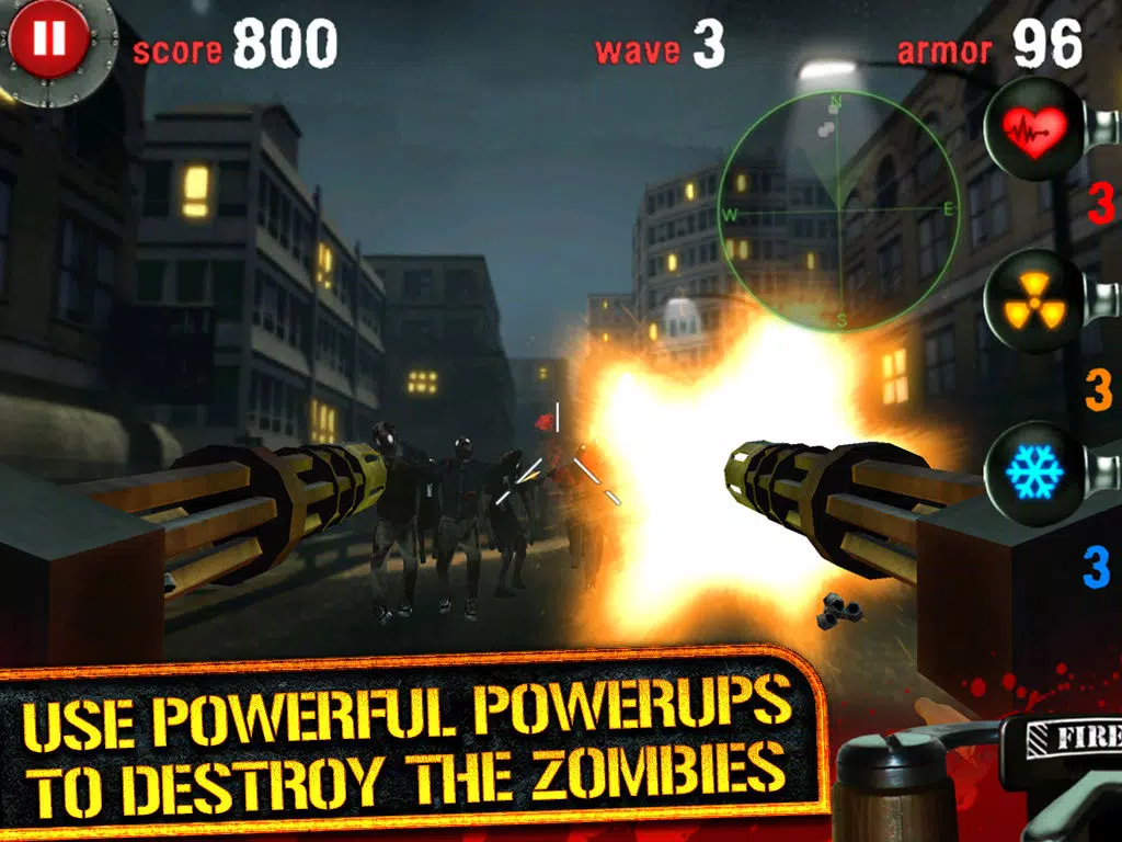 Screenshot di 3D Evil Dead Zombie Killer Shooting Guns - Scary Sniper Fighting Games iPad 