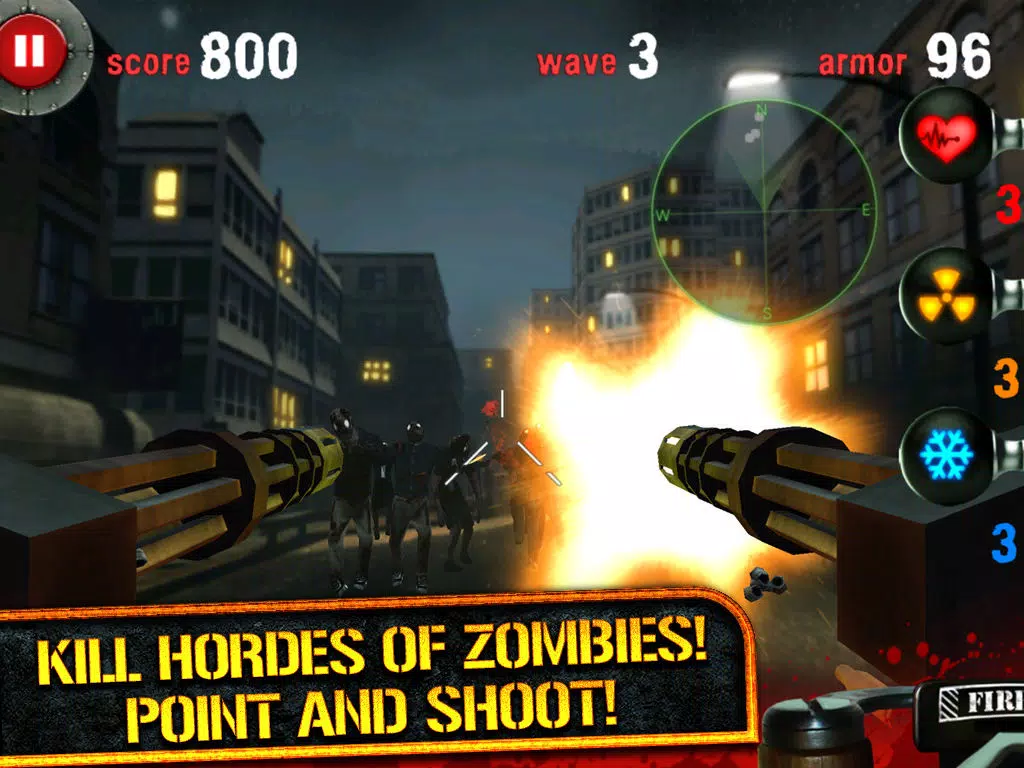 Screenshot di 3D Evil Dead Zombie Killer Shooting Guns - Scary Sniper Fighting Games iPad 