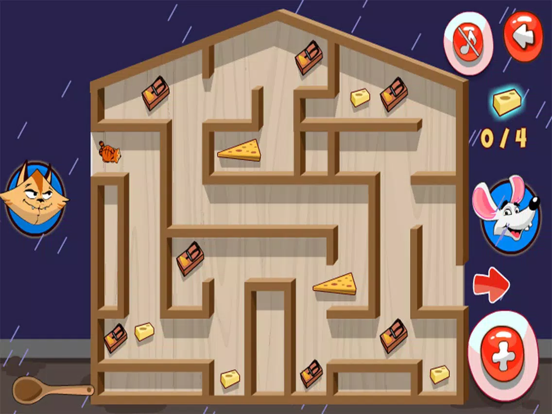Mouse amazing - cooking and Dress up vs bad cat iPad 應用截圖