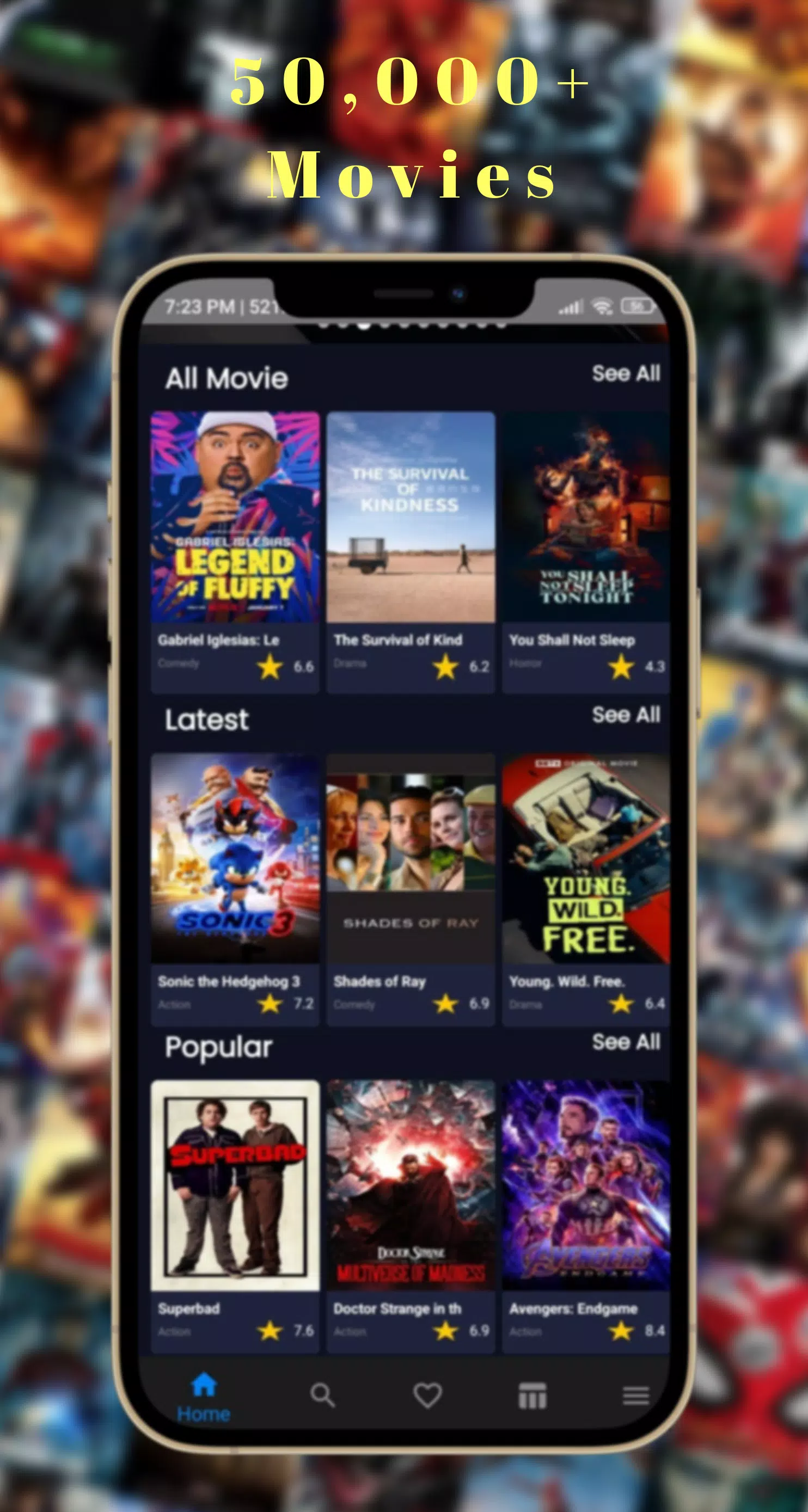 All Movie Downloader App Screenshots