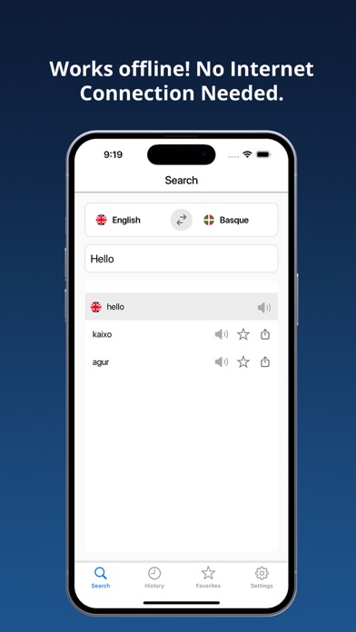 English Basque Dictionary+ Screenshots