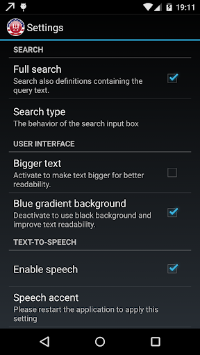 Advanced Offline Dictionary Screenshots