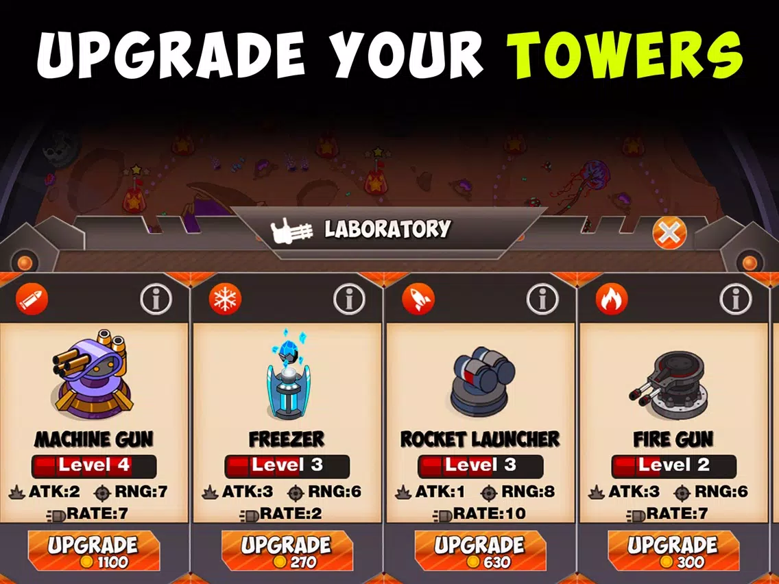 صور Space Defense (Alien Wars) iPad 
