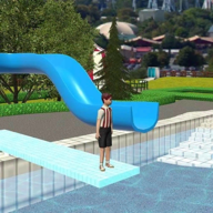 Water Slide Downhill Rush Water Slide Downhill Rush