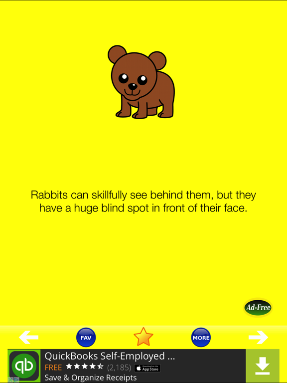Animal Fun Facts iPad 스크린샷