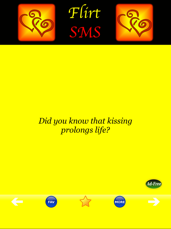 Flirt SMS Chat Pick Up Lines! iPad Screenshots