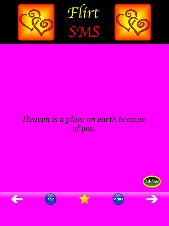 Flirt SMS Chat Pick Up Lines! iPad Screenshots