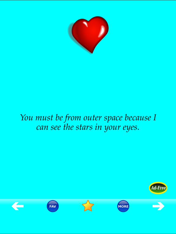 Tangkapan layar Best Pick Up Lines! Cute 101! iPad