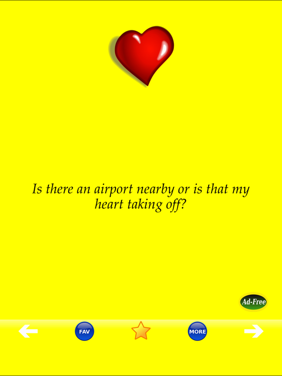 Tangkapan layar Best Pick Up Lines! Cute 101! iPad